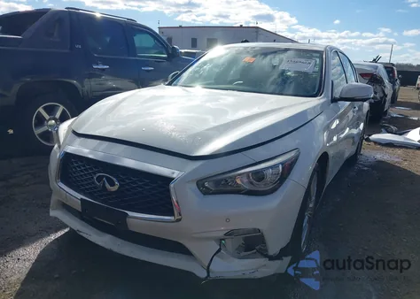 2018 Infiniti Q50 3.0T Luxe из США, поврежденный, VIN JN1EV7ARXJM435621